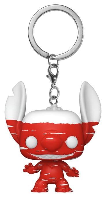 Lilo$ Stitch Pocket POP! Vinyl sleutelhangers 4 cm weergave van steekslechtheidsniveau (12)