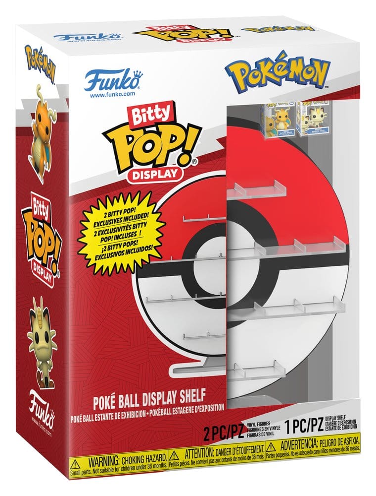 Pokémon Bitty POP! Vinylfiguren Poké Ball weergeven
