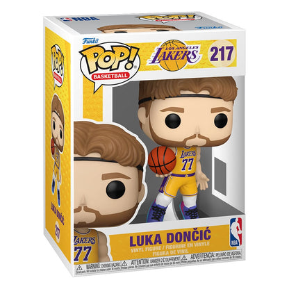 NBA-POP! Vinylbasketbalfiguur Los Angeles Lakers: Luka Doncic (2025 Icon Edition Uniform) 9 cm