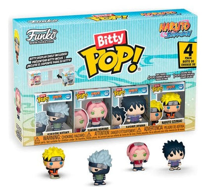 Naruto Bitty POP! Vinylfiguur, 4-pack, display (12) 2,5 cm