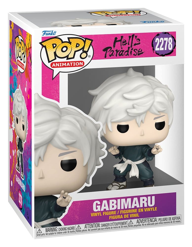 Hell's Paradise: Jigokuraku POP! Animatie Vinylfiguur Gabimaru 9 cm