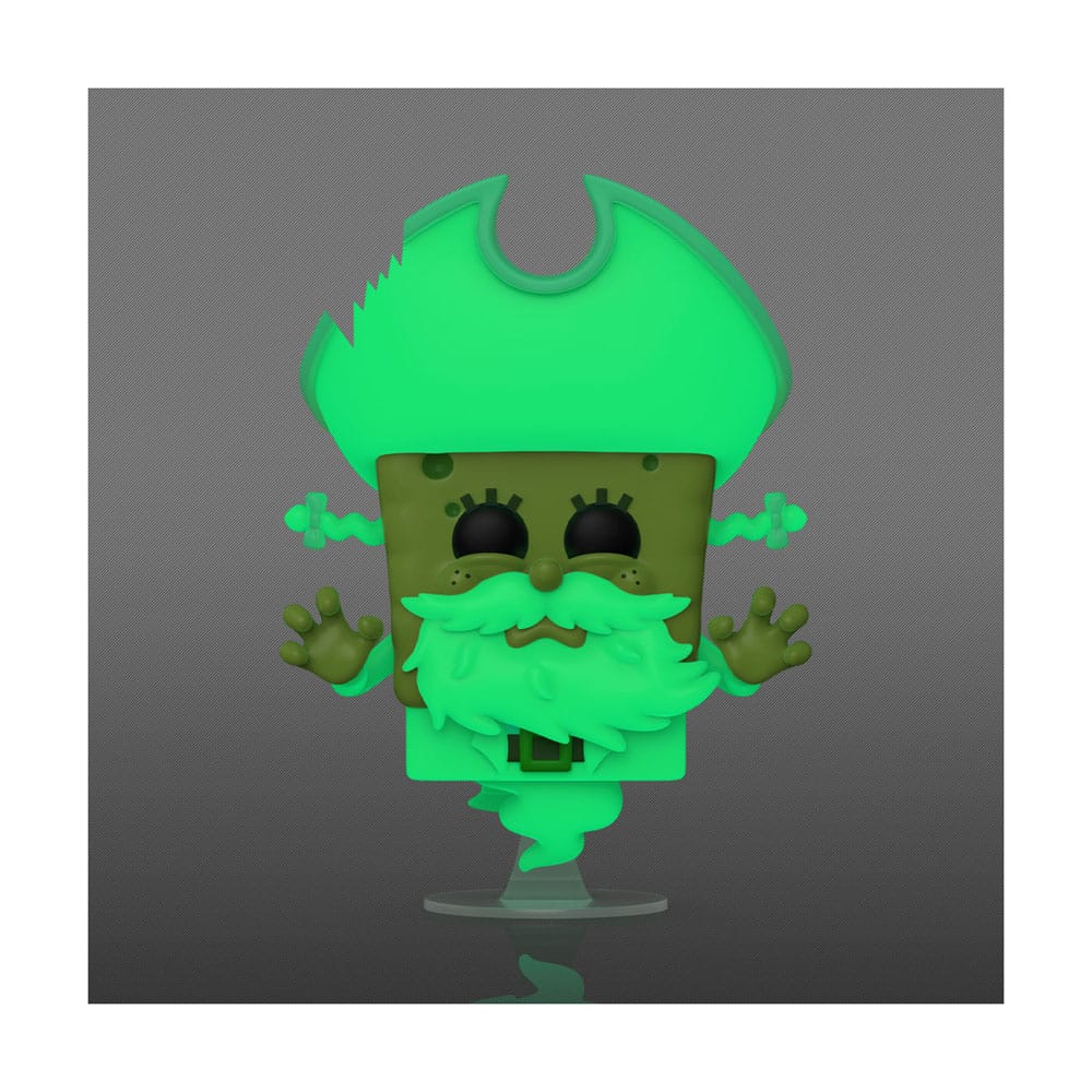 SpongeBob SquarePants POP! Vinylfiguur SpongeBob als de Vliegende Hollander (Glow) 9 cm