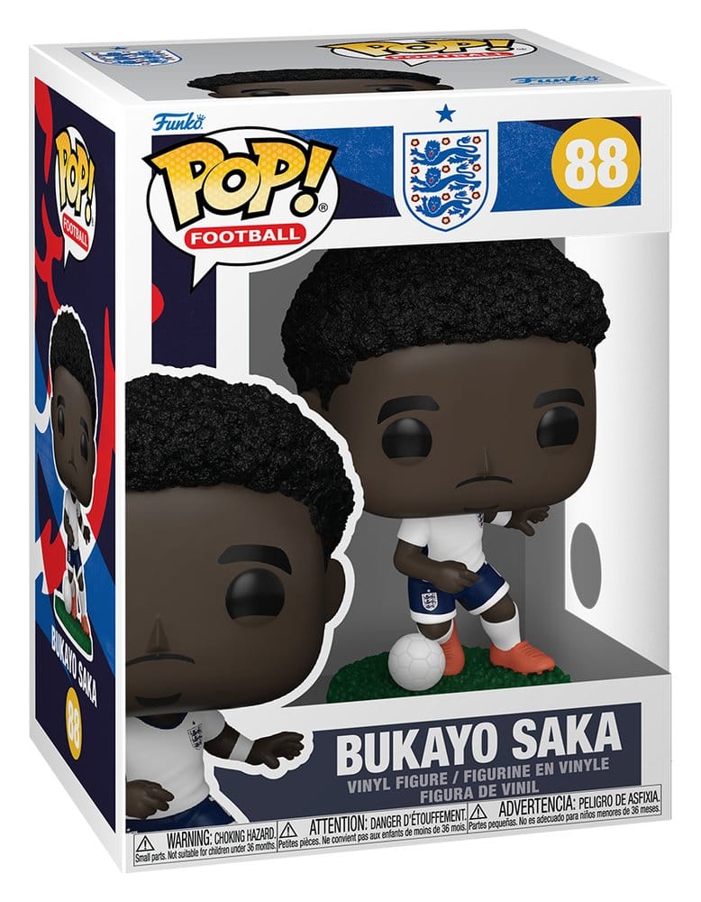 EFL POP! Voetbal Vinyl Figuur Engeland- Bukayo Saka 9 cm