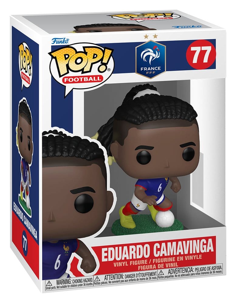 EFL POP! Voetbalvinylfiguur Frankrijk - Eduardo Camavinga 9 cm