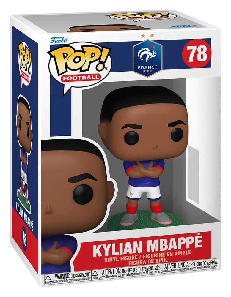 EFL POP! Voetbalvinylfiguur Frankrijk - Kylian Mbappé 9 cm