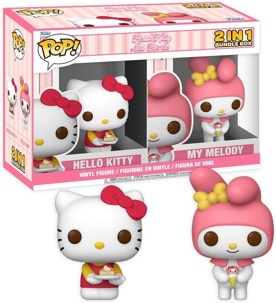 Hello Kitty exclusieve doos Hello Kitty & My Melody samengesteld