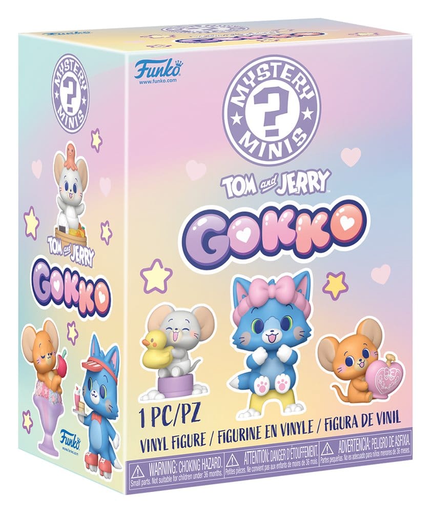 Tom & Jerry Gokko Mystery Minifiguren 5 cm Display (12)