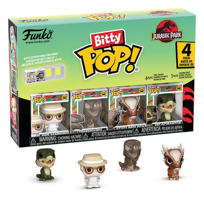 Jurassic Park Beetje POP! Vinylfiguur 4-pack Serie 2 2,5 cm