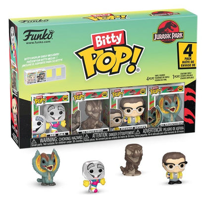 Jurassic Park Beetje POP! Vinylfiguur 4-pack Mr. DNA 2,5 cm