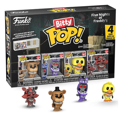 Vijf nachten bij Freddy's Bitty POP! Vinylfiguur 4-pack Serie 6 2,5 cm