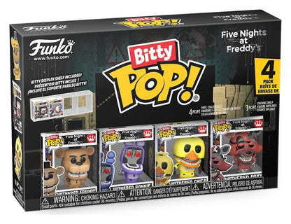 Vijf nachten bij Freddy's Bitty POP! Vinylfiguur 4-pack Serie 6 2,5 cm