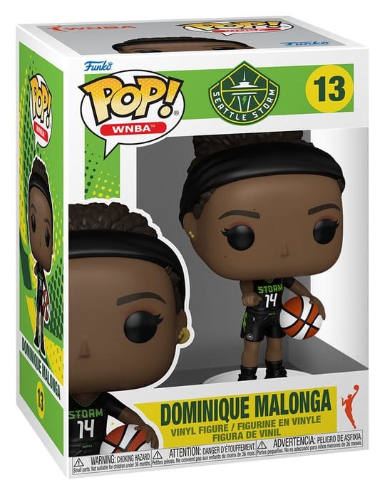 WNBA Legends POP! Sportvinylfiguur Seattle Storm - Dominique Malonga 9 cm