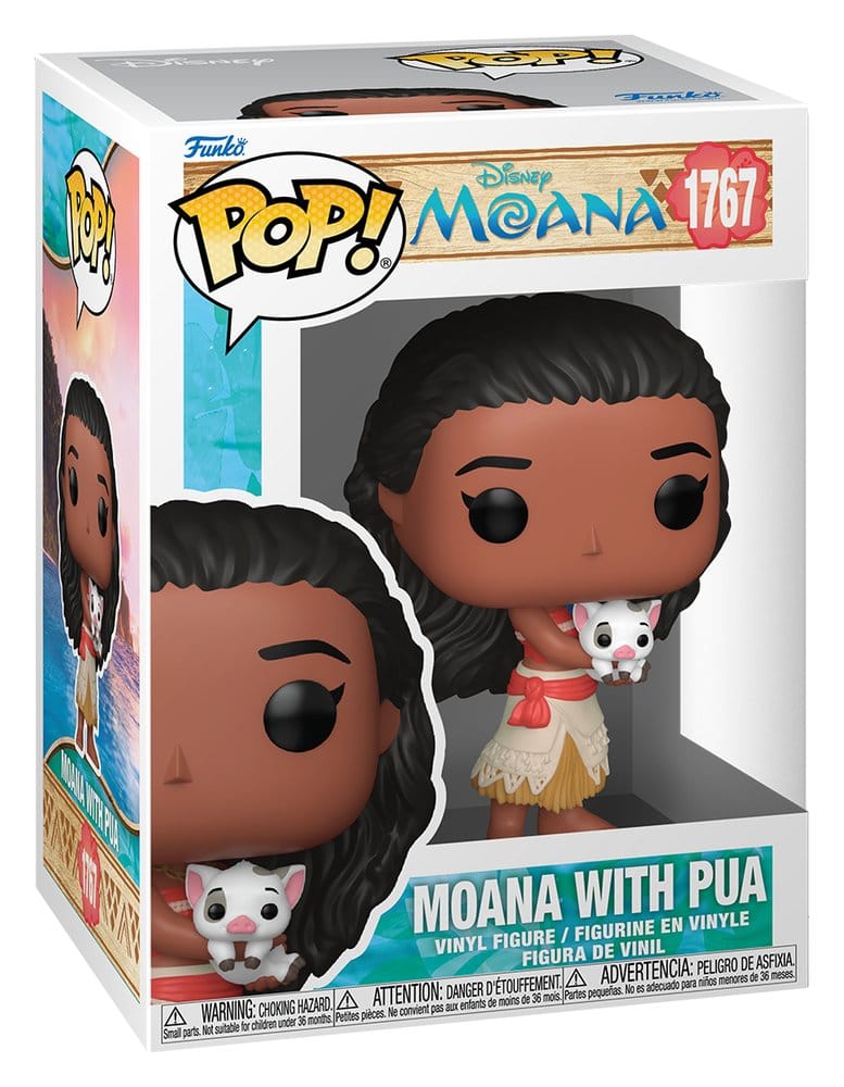 Moana POP! & Buddy Vinylfiguur Moana met Pua 9 cm
