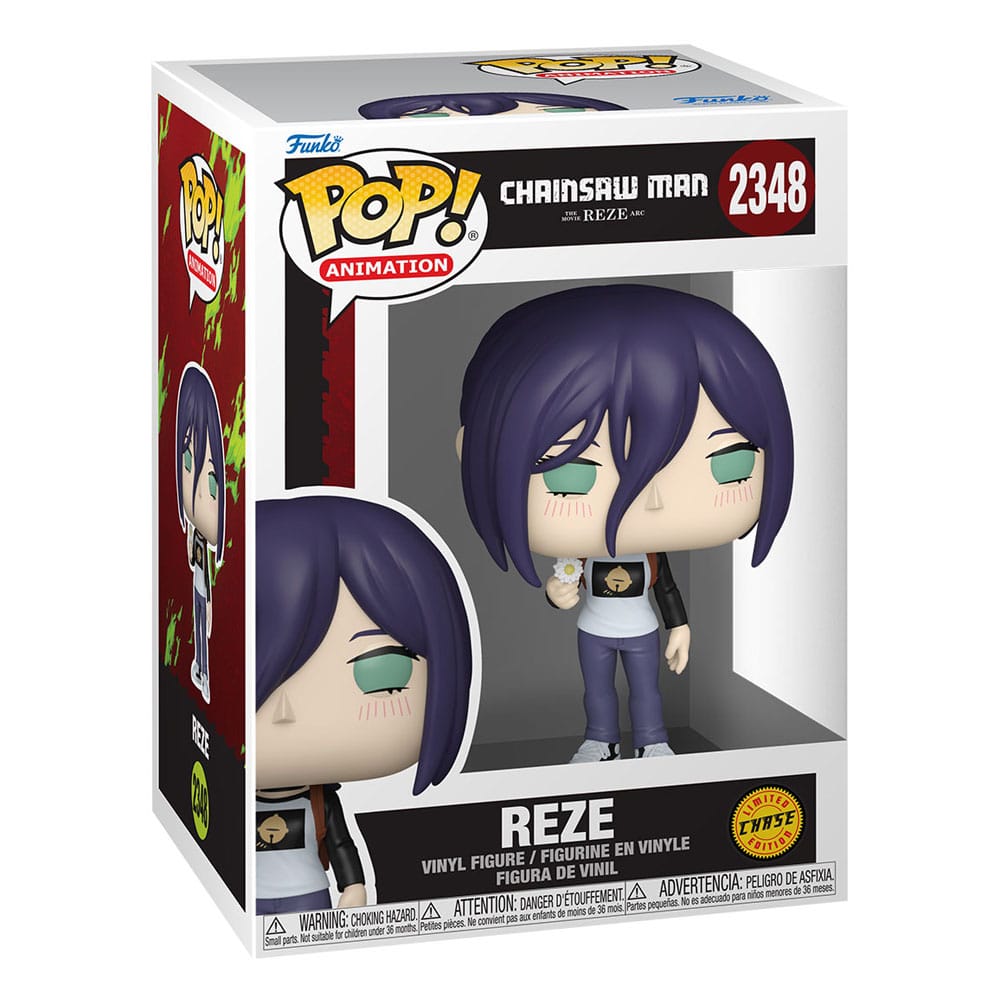 Kettingzaag Man POP! Animatie vinylfiguren Reze met Chase 9 cm assortiment (6)
