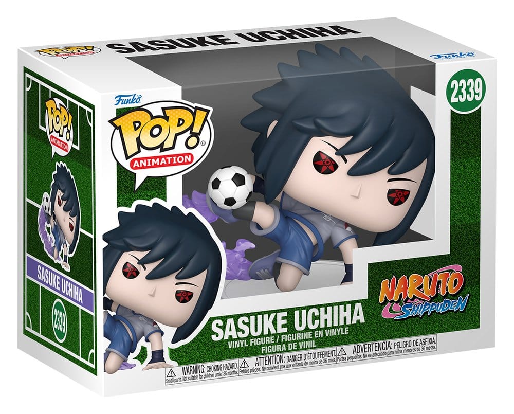 Naruto Voetbal POP! Voetbal vinylfiguur Sasuke 9 cm