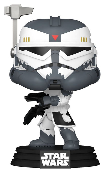 Star Wars-animatie POP! Vinylfiguur Comm Wolffe 9 cm