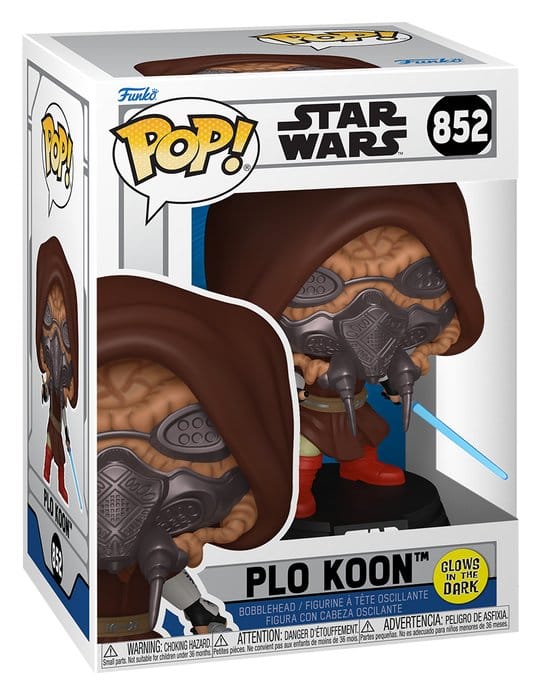 Star Wars-animatie POP! Vinylfiguur Plo Koon (GW) 9 cm