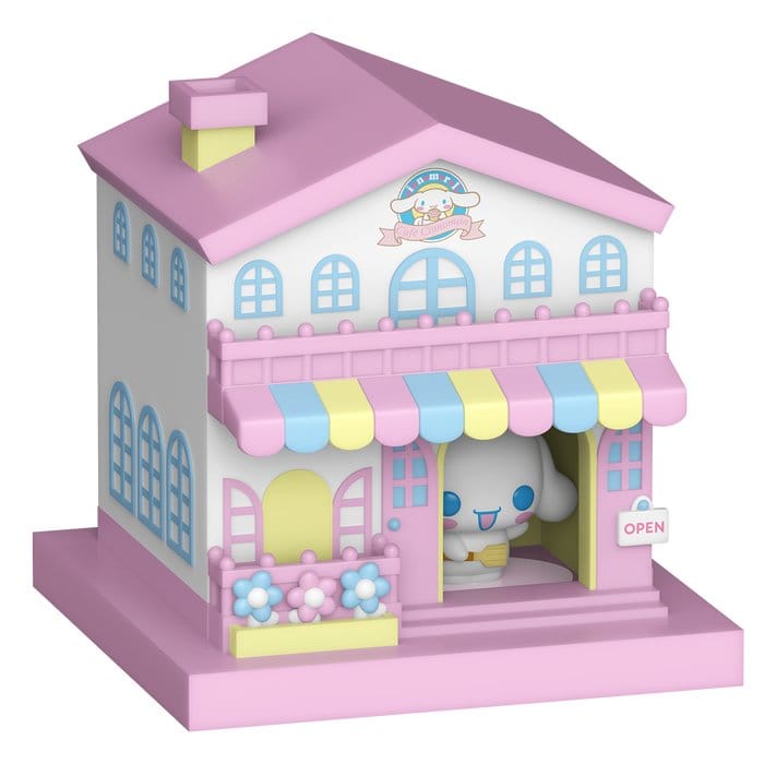 Sanrio Beetje POP! Town vinylfiguur Cafe Cinnamoroll met C