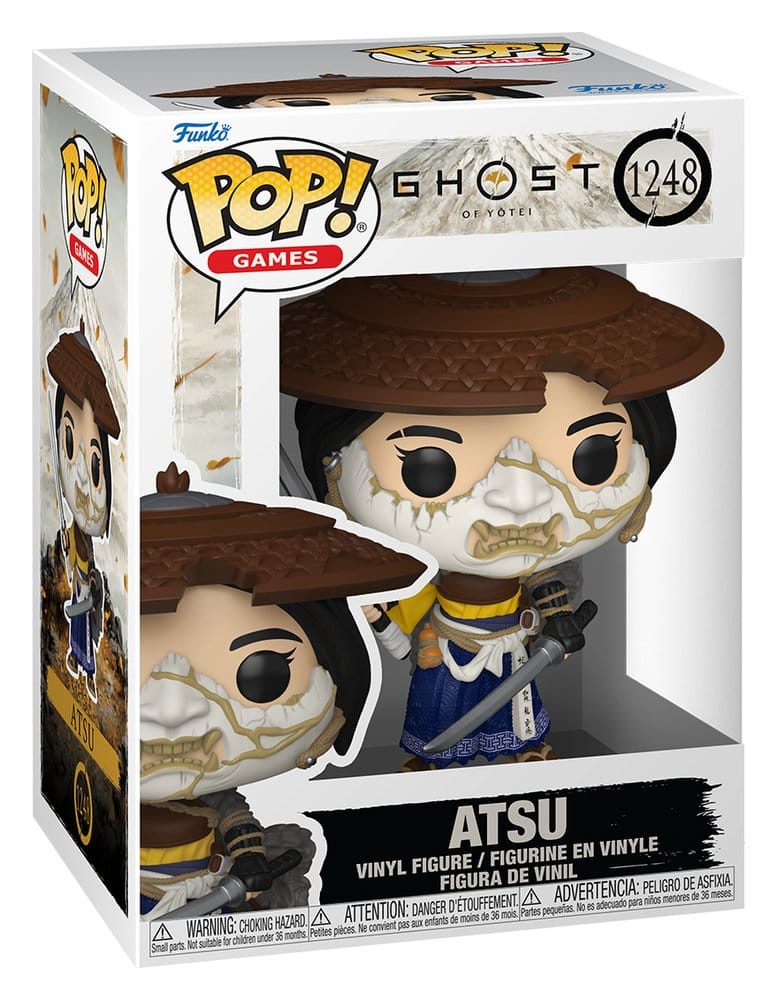 Geest van Yotei POP! Games Vinylfiguur Atsu 9 cm