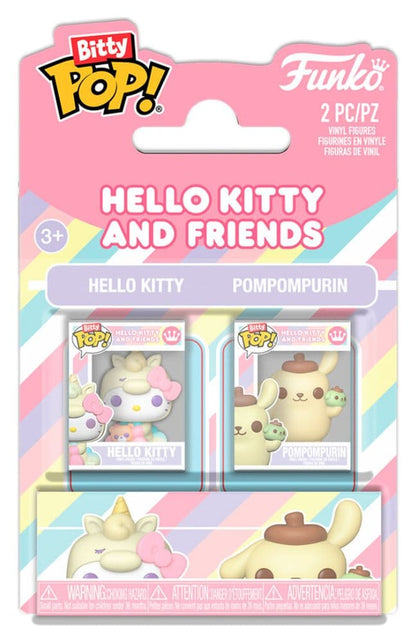 Sanrio Beetje POP! Vinylfiguren 2-Pack HK & Pompom 2 cm