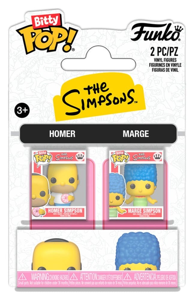 Simpsons Bitty POP! Vinylfiguren 2-pack H & M 2 cm