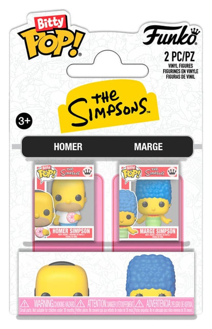 Simpsons Bitty POP! Vinylfiguren 2-pack H & M 2 cm