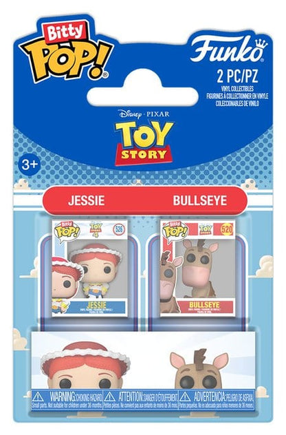 Toy Story Bitty POP! Vinylfiguren 2-pack Jessie & Bullseye 2 cm