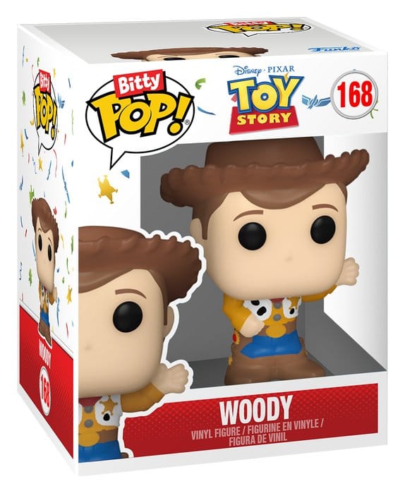 Toy Story Bitty POP! Vinylfiguren 2-pack Woody & Buzz Lightyear 2 cm