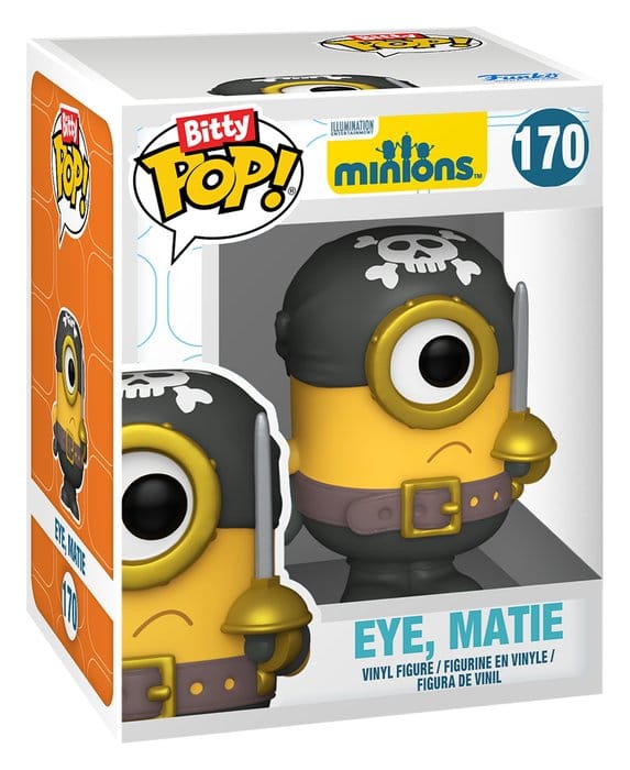 Minions Bitty POP! Vinylfiguren 2-pack Bruid Kevin & Eye, Matie 2 cm