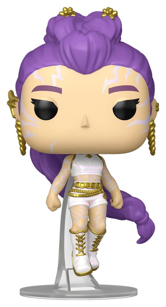 KPop Demonenjagers POP! Animatie vinylfiguren Rumi met Chase (Glow) 9 cm assortiment (6)
