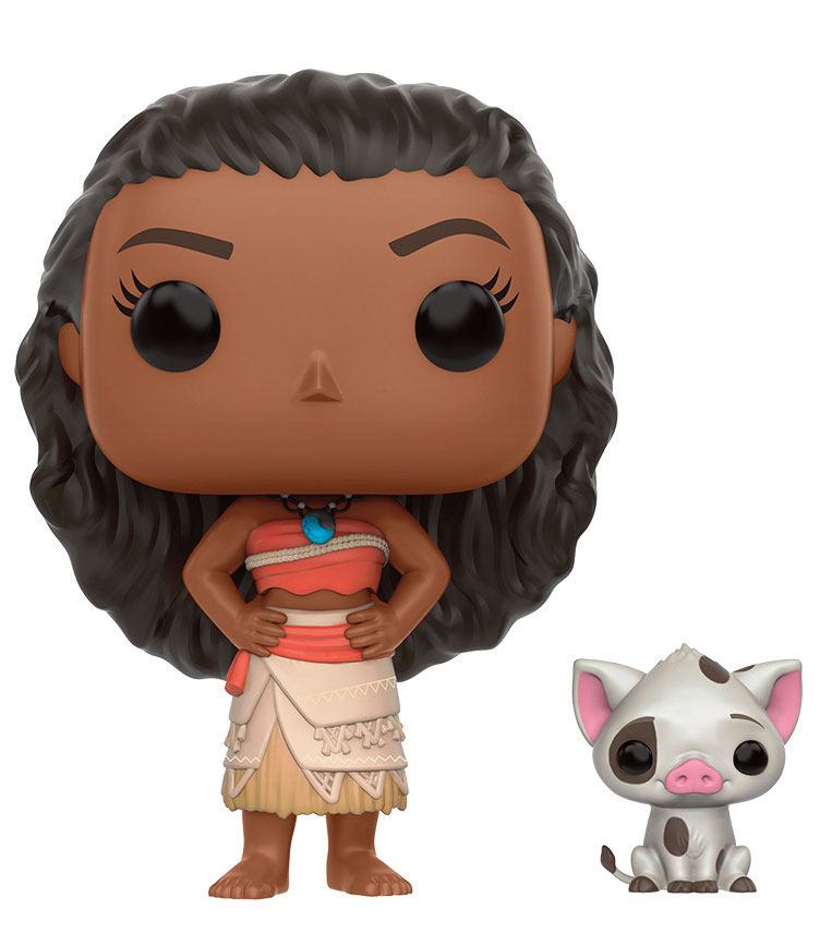 Moana Pop! Disney vinylfiguur Moana & Pua 9 cm