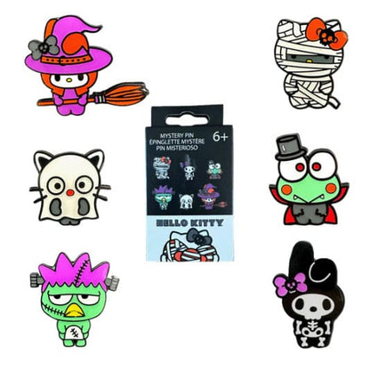 Hello Kitty by Loungefly Email Pins Blind Box Halloween Display (12)