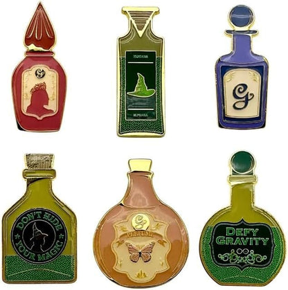 Wicked Emaille Pins Drankflessen Blind Display (18)