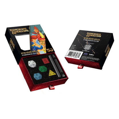Dungeons & Dragons Dice Set 50th Anniversary: ​​Retro Holmes Replica