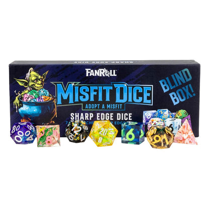 Misfit Adopt a Misfit Dice Set Blind Box Sharp Edge Dice Assortiment (12)