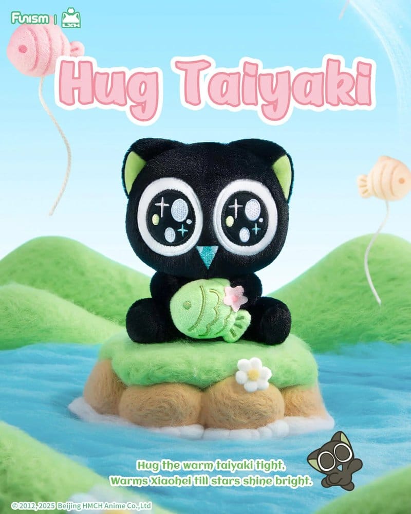 Luo Xiaohei minifiguren knuffel pluche hanger serie 10 cm display (6)