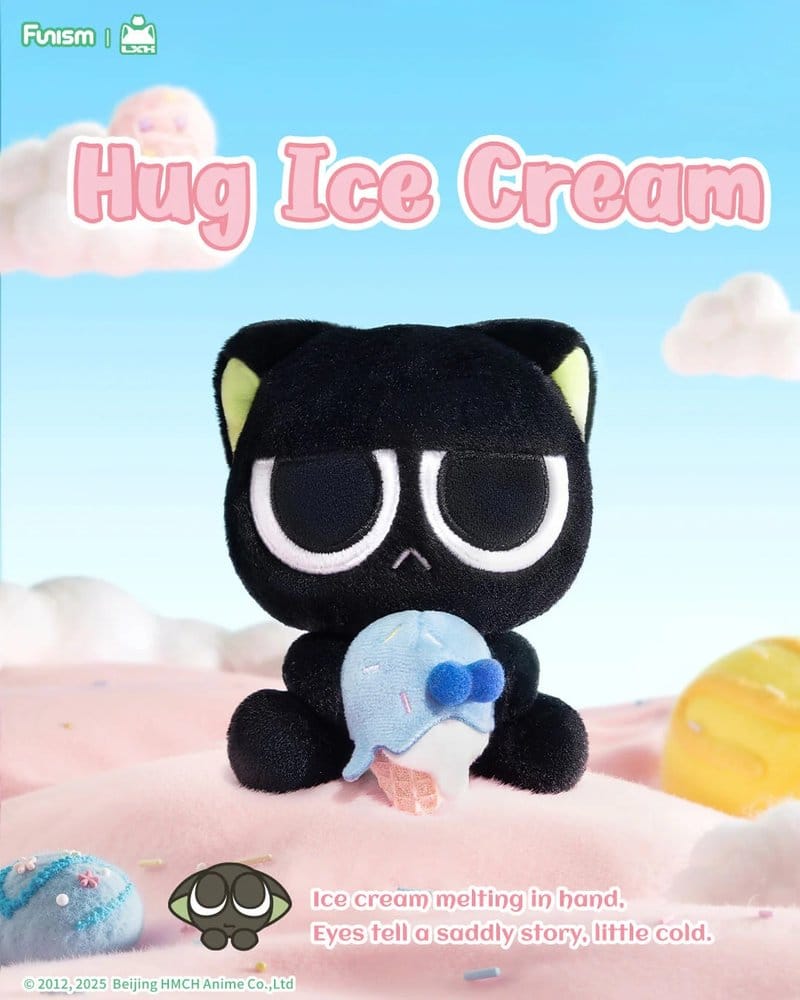 Luo Xiaohei minifiguren knuffel pluche hanger serie 10 cm display (6)