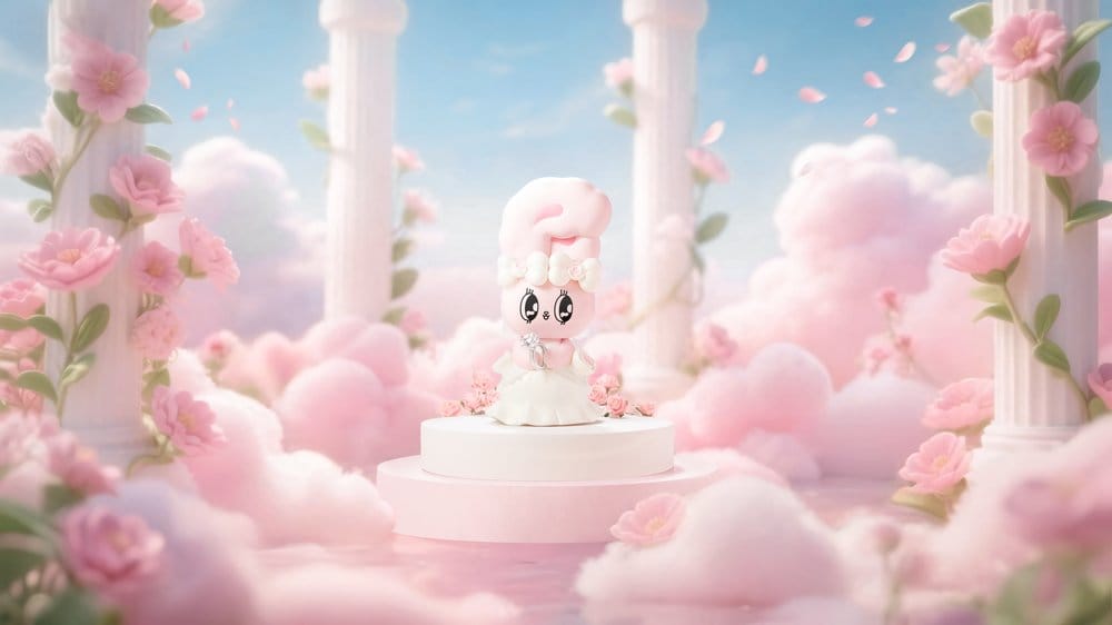 Esther Bunny Blind Box minifiguren Young Blossom-serie 10 cm display (8)