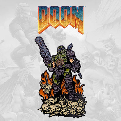 Doom eeuwige pin badge doom guy limited edition