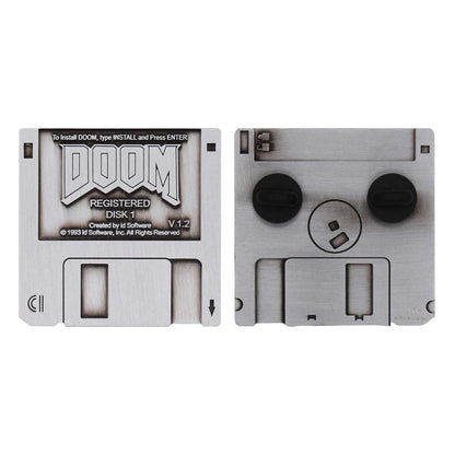 Doom pin badge floppy schijf limited edition