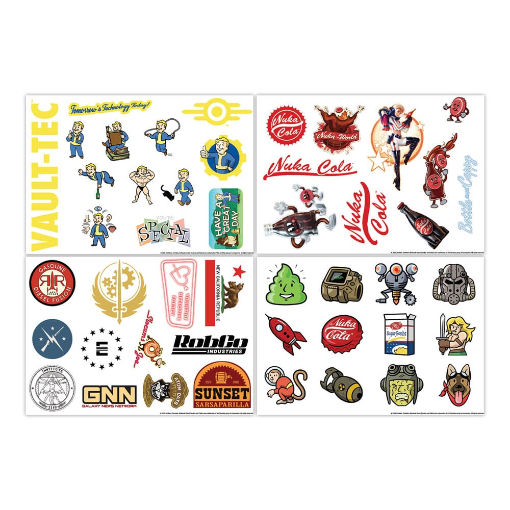Fallout Tech-stickerpakket