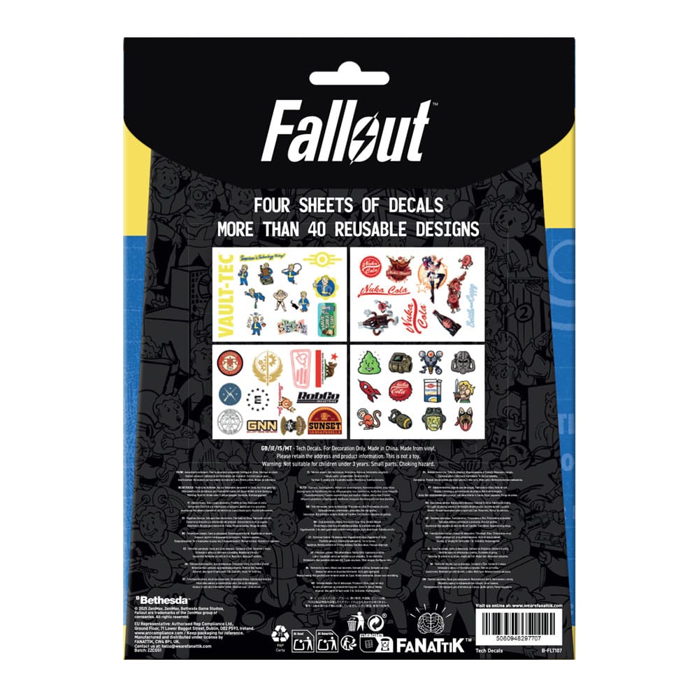 Fallout Tech-stickerpakket