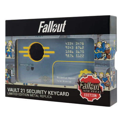Fallout: New Vegas Replica Vault 21 Beveiligingssleutelkaart Limited Edition