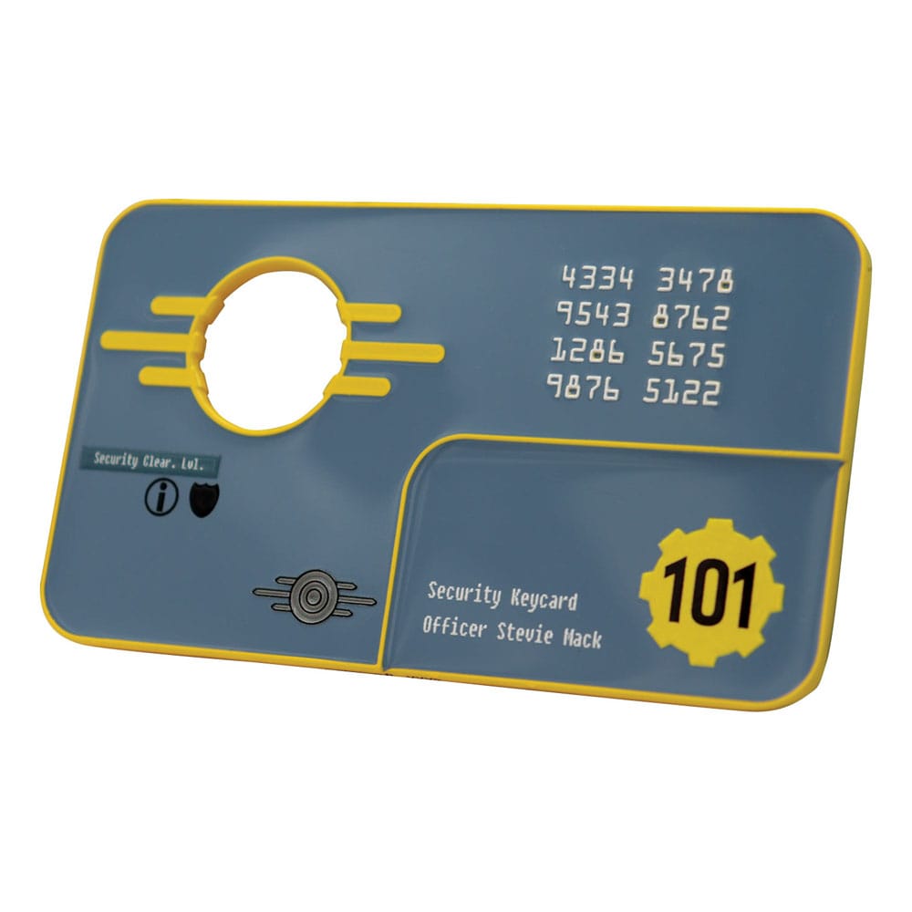 Fallout 3 Replica Vault 101 Beveiliging Keycard Limited Edition