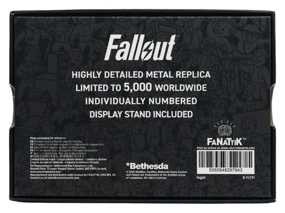 Fallout Replica Beveiliging Keycard Vault 111 Limited Edition 11 cm