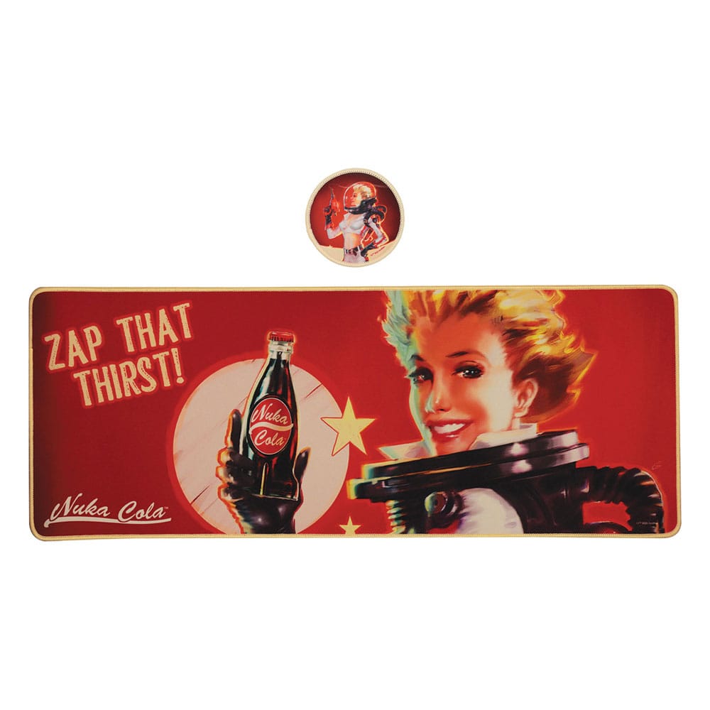 Fallout bureaulegger en onderzetterset Nuka-Cola