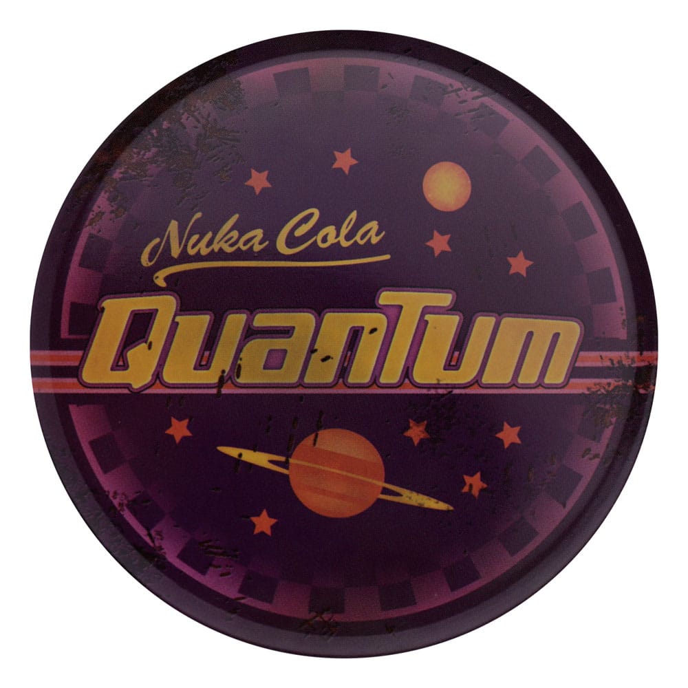 Fallout Coaster 4-pack metalen drankjes