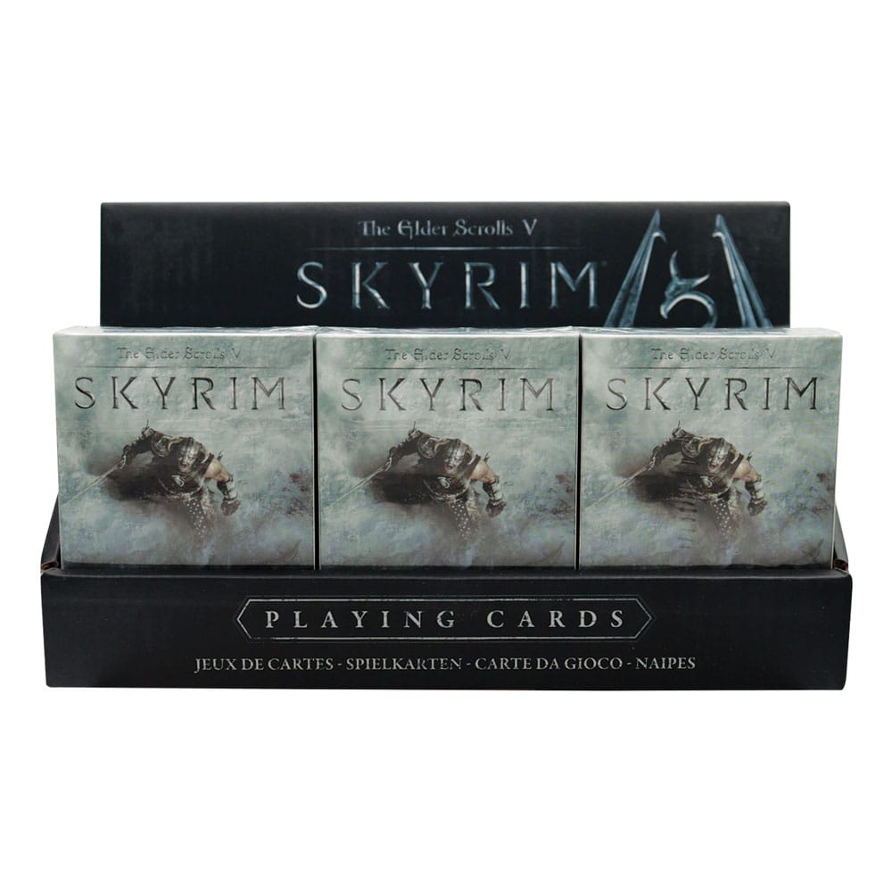 Elder Scrolls Skyrim speelkaarten display (12)