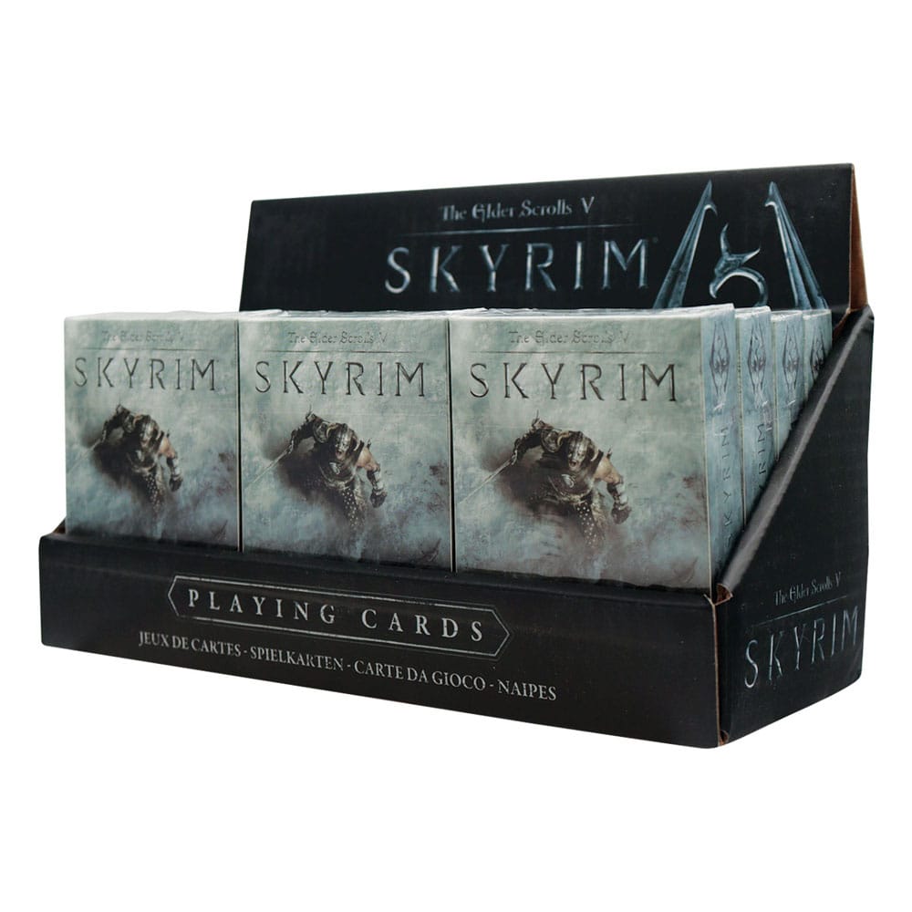 Elder Scrolls Skyrim speelkaarten display (12)