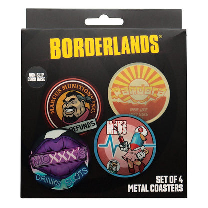 Borderlands-onderzetter, 4-pack